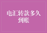 让电汇转款变成电闪雷鸣：到账时间的大揭秘