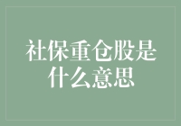 社保重仓股：国家养老基金的智慧投资之道