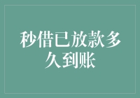 秒借已放款多久到账：快速信贷服务解析与合规性探讨