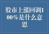 股市上涨回调100%：从神话到现实的深度解析