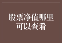 挑战：如何在股市的迷雾中找到我的净值？一份轻松幽默的股票净值查询指南