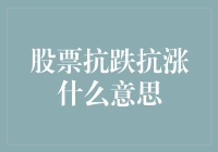 股票市场中的抗跌抗涨策略：稳健投资者的必备知识