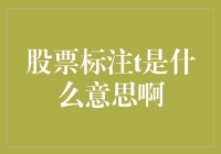 股票标注t是什么意思啊？天啊，我的股票竟然变成了t！？