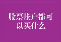 股票账户中的投资选择：多元化配置策略探析