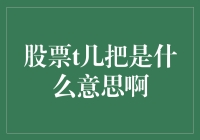 股票T几把是什么意思啊？告诉你我也是个大冤种