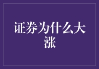 证券市场的大涨：一场预谋已久的股票派对？