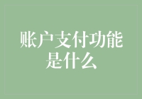 从口袋妖怪到口袋支付：账户支付功能的奇妙之旅