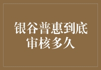 银谷普惠到底审核多久？让我们一起来解密！