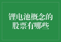 锂电池股票投资指南：如何在股市中电你一军？