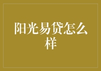 阳光易贷大揭秘：你也能变成小额贷款界的阳光男孩