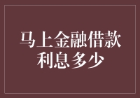 马上金融借款利息多少：解读借款利率的奥秘